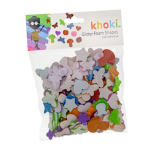 Glitter Foam Shapes - Self Adhesive